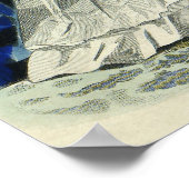 ヴィンテージビクトリアンウェディングパーティブライダルポートレート ポスター (角)