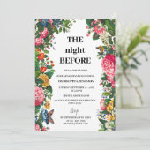 ヴィンテージビクトリアンウェディングリハーサルディナー 招待状 (スタンド正面)