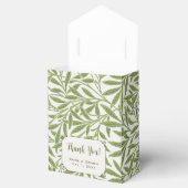 ヴィンテージビクトリアンウェディング葉ウィロー フェイバーボックス (オープン)