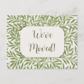 ヴィンテージビクトリアンウェディング葉ウィロー ポストカード (正面)