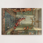 ヴィンテージビクトリアンェラ歯科医の手術室 ジグソーパズル (横)