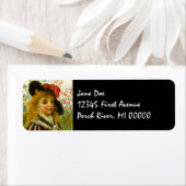 ヴィンテージビクトリアンエドワルドファッション住所 シール (インサイチュ)