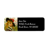 ヴィンテージビクトリアンエドワルドファッション住所 シール (正面)