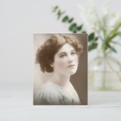 ヴィンテージビクトリアンエドワルド着色はがき19 ポストカード (スタンド正面)