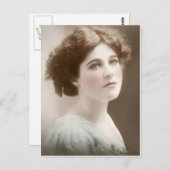 ヴィンテージビクトリアンエドワルド着色はがき19 ポストカード (正面/裏面)