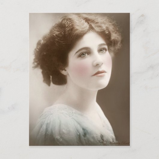 ヴィンテージビクトリアンエドワルド着色はがき19 ポストカード (正面)