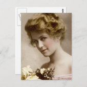 ヴィンテージビクトリアンエドワルド着色はがき24 ポストカード (正面/裏面)