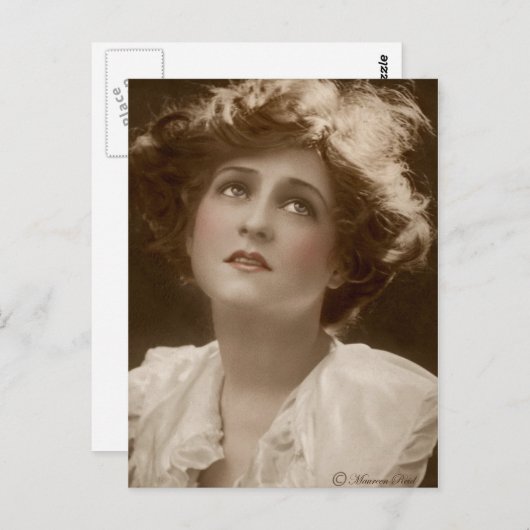 ヴィンテージビクトリアンエドワルド着色はがき26 ポストカード (正面/裏面)