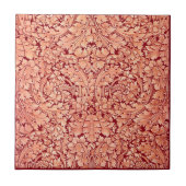 ヴィンテージビクトリアンエラアカントス模様 タイル (正面)