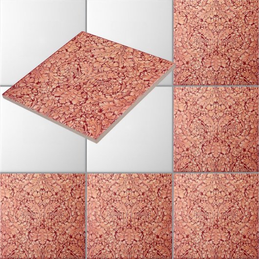 ヴィンテージビクトリアンエラアカントス模様 タイル