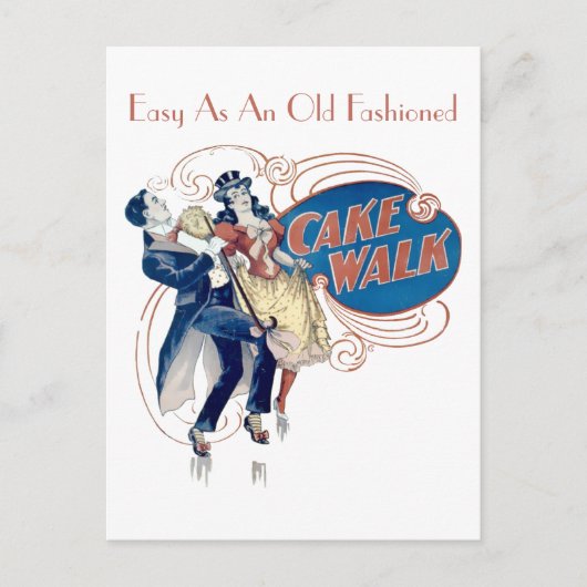 ヴィンテージビクトリアンエラケウォーク ポストカード (正面)