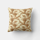 ヴィンテージビクトリアンエラコルヌコピアフルーツダマスク クッション (裏面)