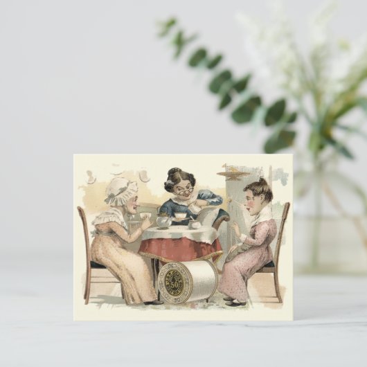 ヴィンテージビクトリアンエラティーパーティー ポストカード (スタンド正面)