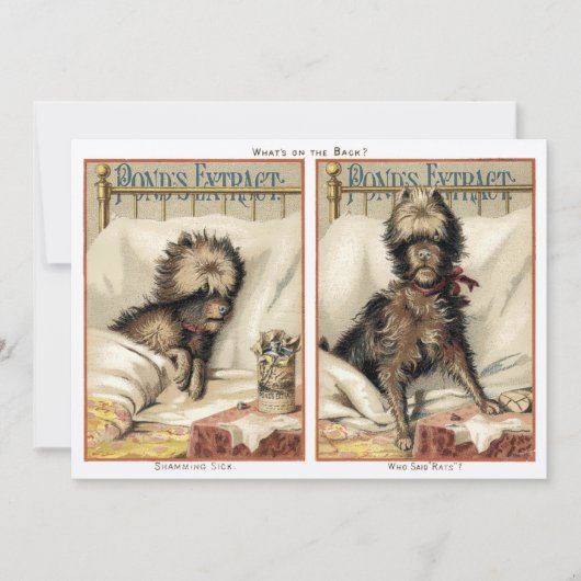 ヴィンテージビクトリアンエラドラッグ広告テンプレート (正面)