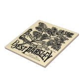 ヴィンテージビクトリアンエラフルーツ&ベジタブルパセリーアド タイル (側面)