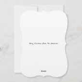 ヴィンテージビクトリアンエラホリーホリデーカード シーズンカード (裏面)