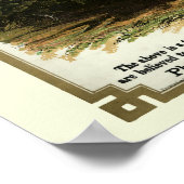 ヴィンテージビクトリアンエラムスク石鹸Ad ポスター (角)