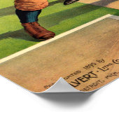 ヴィンテージビクトリアンエラ野球 ポスター (角)