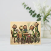 ヴィンテージビクトリアンオニオンカードゲーム ポストカード (スタンド正面)