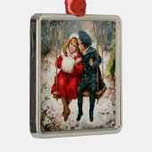 ヴィンテージビクトリアンオンスイングオーナメント メタルオーナメント (右)