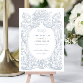 ヴィンテージビクトリアンオーナメントフレ結婚ーム 招待状
