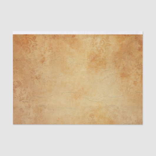 ヴィンテージビクトリアンオ動揺してレンジラスト抽象芸術 薄葉紙 (正面)