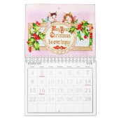 ヴィンテージビクトリアンカード カレンダー (2月 2026)