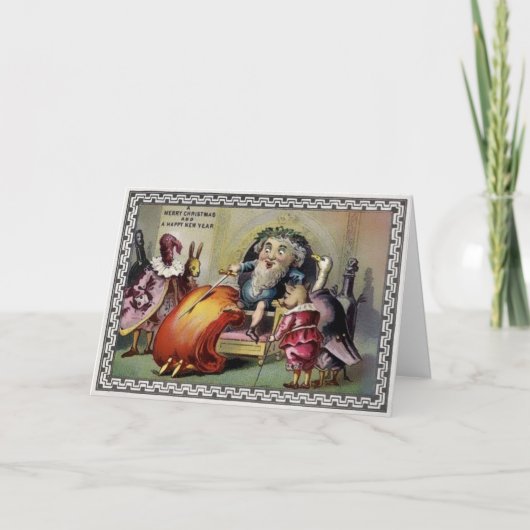 ヴィンテージビクトリアンカード シーズンカード (正面)