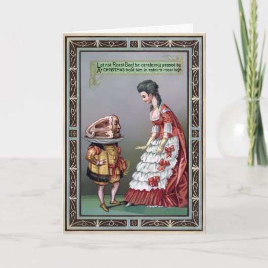 ヴィンテージビクトリアンカード シーズンカード (正面)