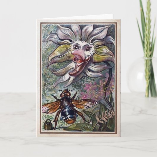 ヴィンテージビクトリアンカード シーズンカード (正面)