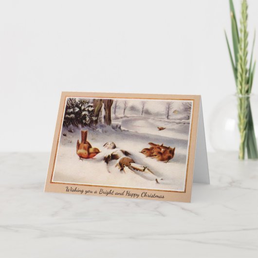 ヴィンテージビクトリアンカード シーズンカード (正面)