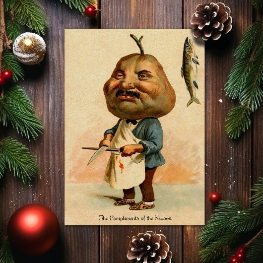 ヴィンテージビクトリアンカード シーズンカード