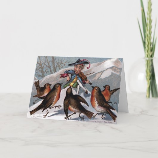 ヴィンテージビクトリアンカード シーズンカード (正面)