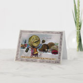 ヴィンテージビクトリアンカード シーズンカード (正面)