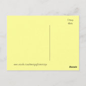 ヴィンテージビクトリアンガール石けん広告はがき ポストカード (裏面)