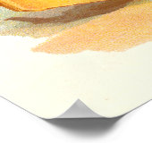 ヴィンテージビクトリアンガール&ドッグバイフランスブルンジ ポスター (角)