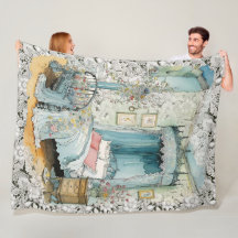 ヴィンテージビクトリアンキャノピーベッドのレースの背景