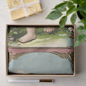 ヴィンテージビクトリアンキューピッド・エンジェル・バレンタイン・デー 薄葉紙 (ギフト)