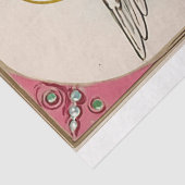 ヴィンテージビクトリアンキューピッド・エンジェル・バレンタイン・デー 薄葉紙 (詳細)