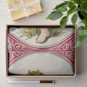 ヴィンテージビクトリアンキューピッド・エンジェル・バレンタイン・デー 薄葉紙 (ギフト)