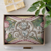 ヴィンテージビクトリアンキューピッド・エンジェル・バレンタイン・デー 薄葉紙 (ギフト)