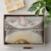 ヴィンテージビクトリアンキューピッド・エンジェル・バレンタイン・デー 薄葉紙 (ギフト)