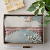 ヴィンテージビクトリアンキューピッド・エンジェル・バレンタイン・デー 薄葉紙 (ギフト)