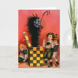 ヴィンテージビクトリアンクランパスクリスマスカード シーズンカード