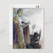 ヴィンテージビクトリアンクランパスハガキ ポストカード (正面/裏面)