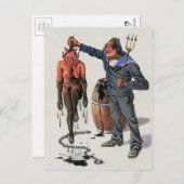 ヴィンテージビクトリアンクランパスハガキ ポストカード (正面/裏面)