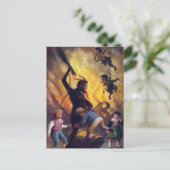 ヴィンテージビクトリアンクランパスハガキ ポストカード (スタンド正面)