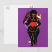 ヴィンテージビクトリアンクランパスハガキ ポストカード (正面/裏面)