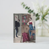 ヴィンテージビクトリアンクランプスの訪問 ポストカード (スタンド正面)