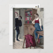 ヴィンテージビクトリアンクランプスの訪問 ポストカード (正面/裏面)